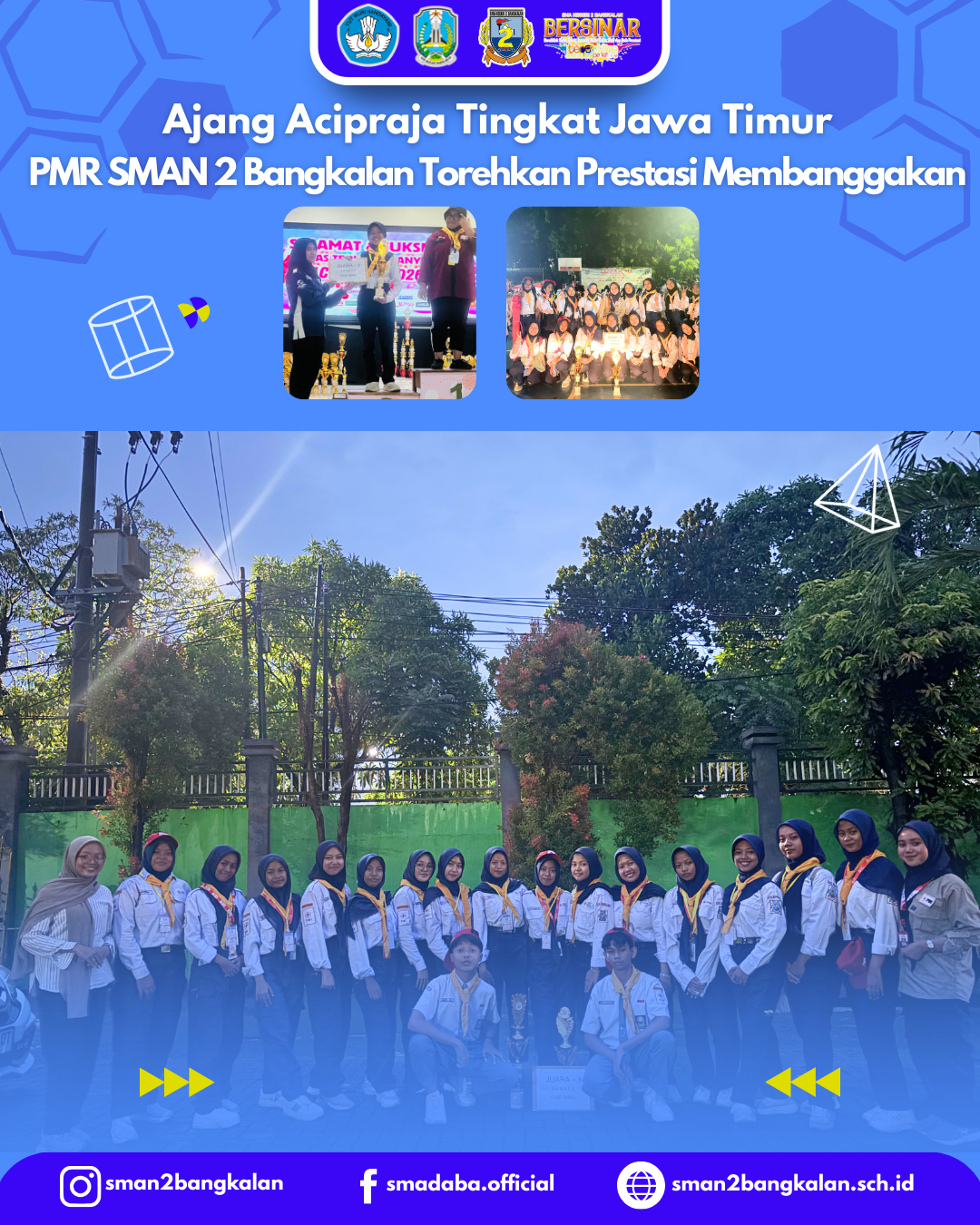 PMR SMAN 2 Bangkalan Torehkan Prestasi Membanggakan di Ajang Acipraja Tingkat Jawa Timur