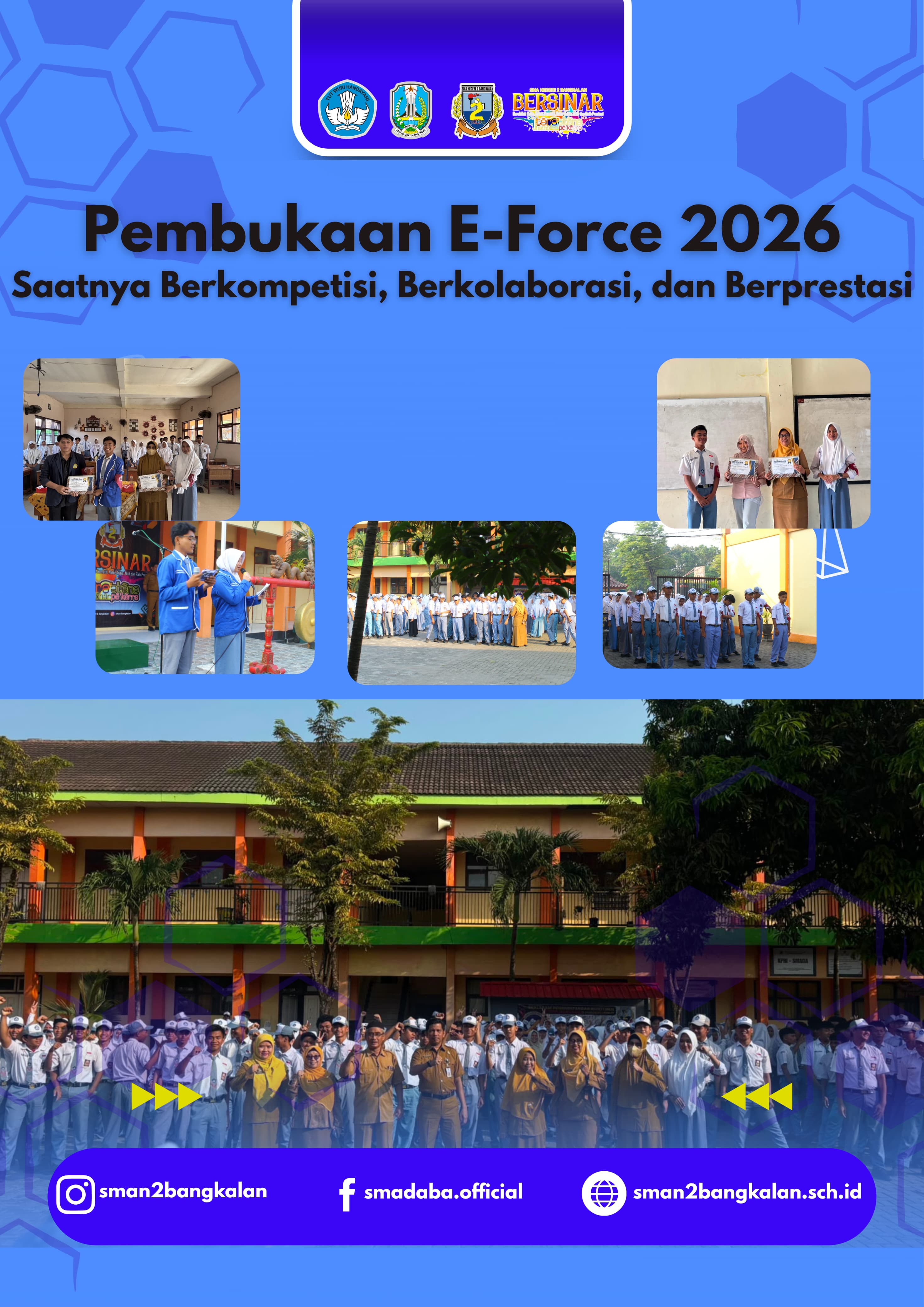 Pukulan Gong Jadi Penanda, E-Force 2026 Siap Mewarnai Bumi SMADA